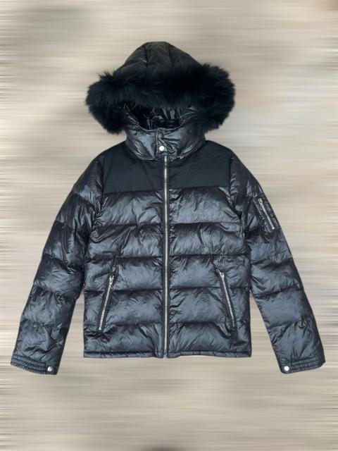 Le Grande Bleu (L.G.B.) - Y2K GOSTAR DE FUGA FAUX FUR HOODIE PUFFER JACKET