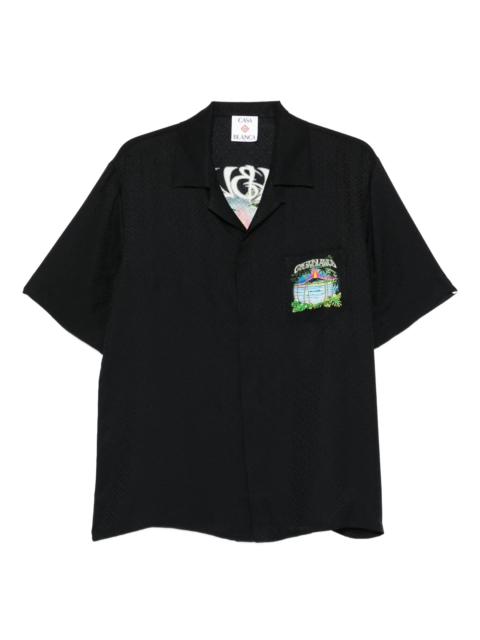 CASABLANCA short-sleeve graphic shirt
