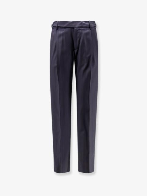 Dolce & Gabbana Dolce & Gabbana Virgin Wool Trousers Blue Men