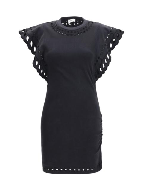 Isabel Marant Étoile Marant Etoile Orlane Cotton And Broderie Orlane Dress