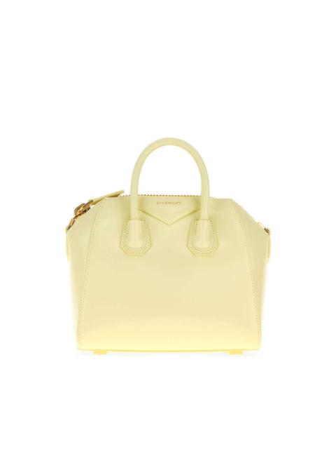 Givenchy Givenchy Cream Leather Mini Antigona Handbag