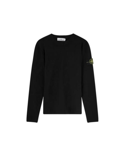 Stone Island STONE ISLAND Black Cotton Sweater New & Authentic (Men's siz