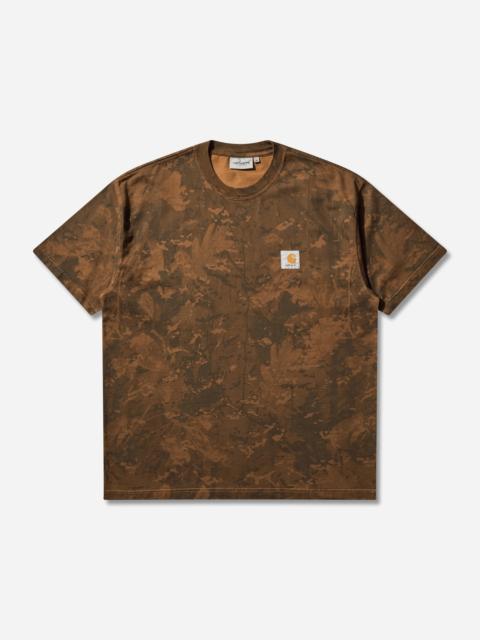 Carhartt Men's Camo Combi T-Shirt Green / Hamilton Brown (Garment Dyed)