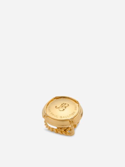 Jean Paul Gaultier Champagne Ring Gold