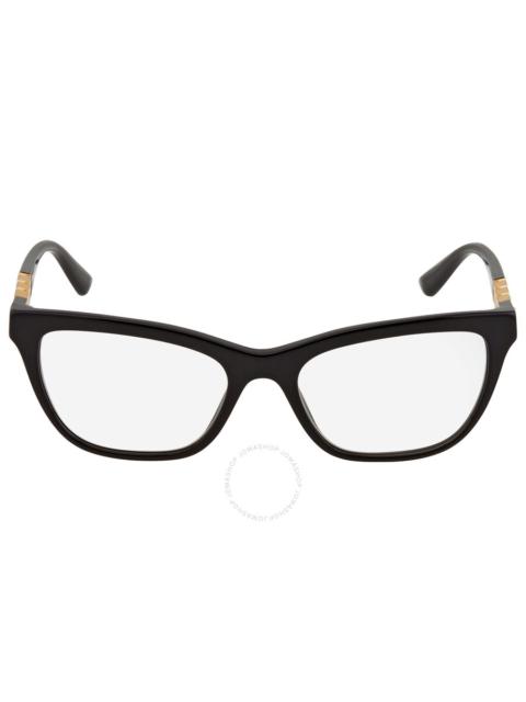 VERSACE Versace Demo Cat Eye Ladies Eyeglasses VE3318 GB1 52