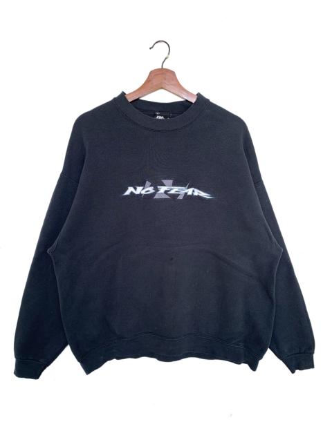 Other Designers Vintage 90s No Fear Embroidery Logo Sweatshirt/Size M