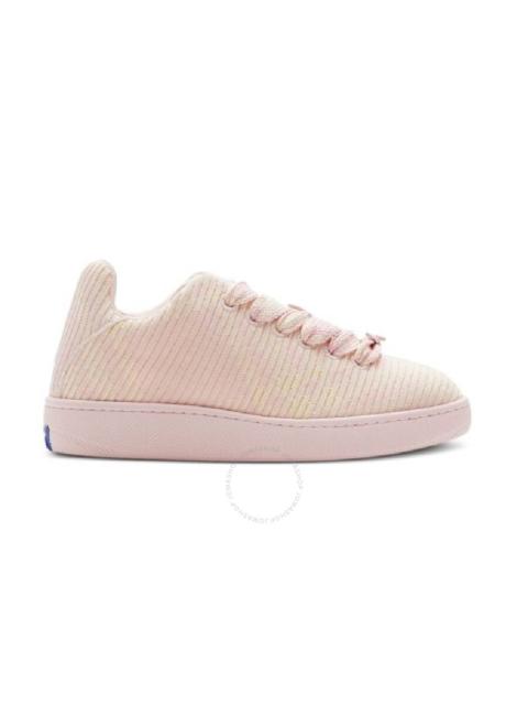 Burberry Burberry Check Knit Pattern Box Sneakers