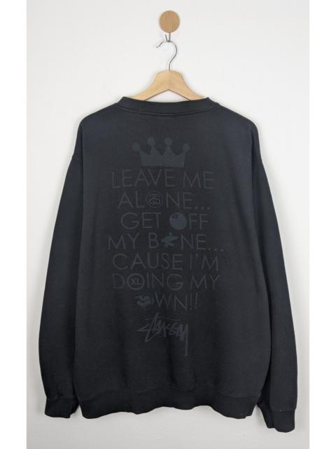 Stüssy Stussy Quote sweatshirt