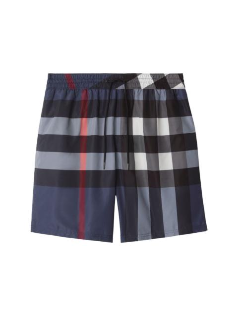 Burberry Check swim shorts