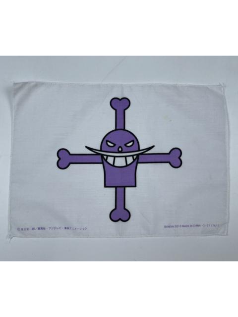 Other Designers Japanese Brand × One Piece - one piece white beard handkerchief pocket square