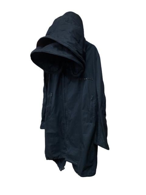 Japanese Brand - Parka double hoodie fishtail