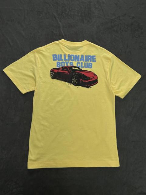 BILLIONAIRE BOYS CLUB Rare Billionaire Boys Club BBC Supercar T-shirt Yellow Large