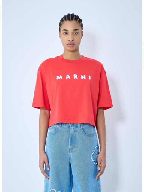 Marni Marni Women Logo Print T-Shirt