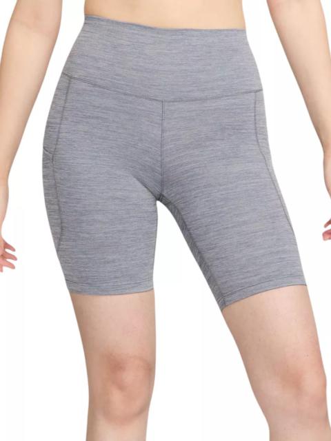Nike Nike Women's One High-Waisted 8" Biker Shorts With Pockets