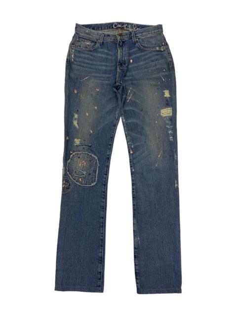 Other Designers If Six Was Nine - 🔥CHIP & PEPPER PATCHWORK DISTRESSED DENIM JEANS
