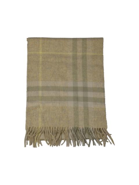 Burberry Burberry Vintage Nova Check Cashmere scarf Beige
