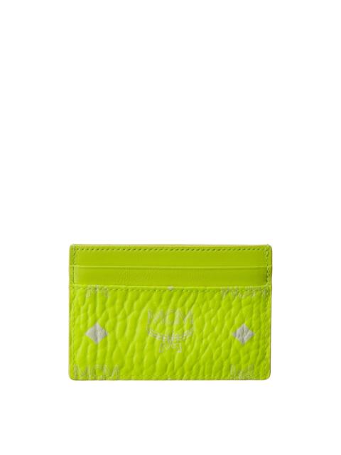 MCM MCM Neon Coated Canvas Wallet