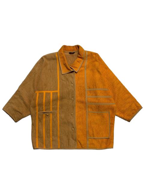 Other Designers Vintage Annikki Karvinen Handmade Color Block Jacket