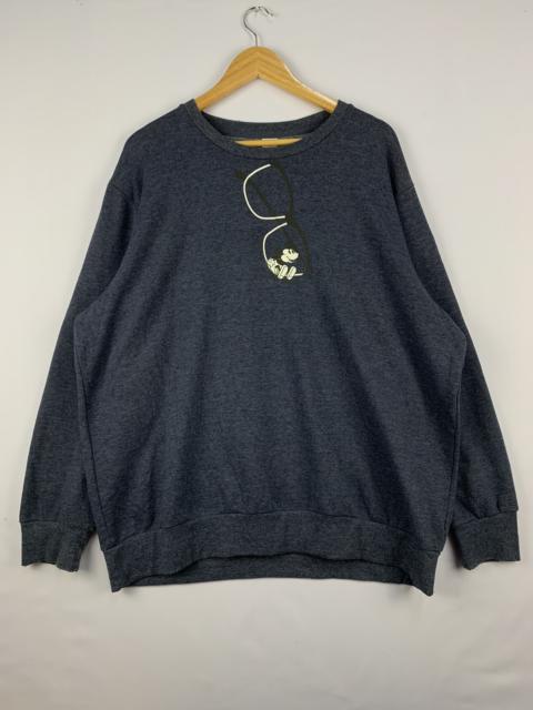 Other Designers Mickey Mouse - Disney Mickey Mouse Sweatshirt Blue 4Large