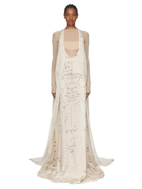 Rick Owens SLICED PONY TANK LONG