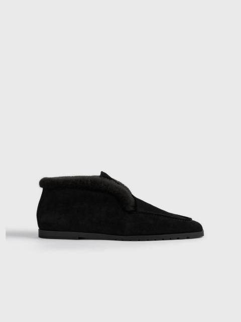 TOTEME Loafer boots black