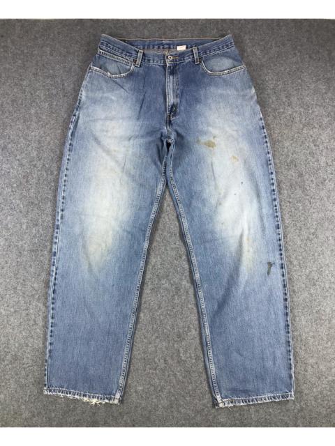 Other Designers Vintage - Vintage 90s Levi's 595 Jeans Faded Blue Denim KJ500