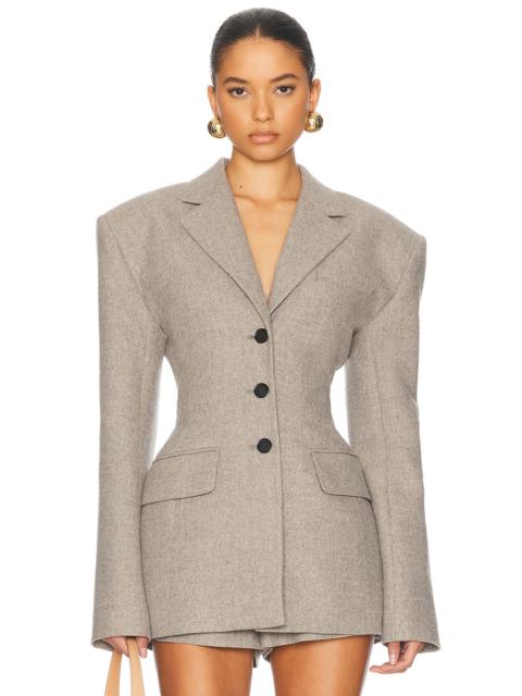 HELSA The Tweed S Curve Blazer