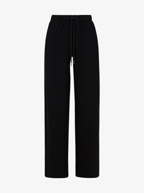 SPRWMN COTTON TERRY STRAIGHT LEG SWEATPANTS