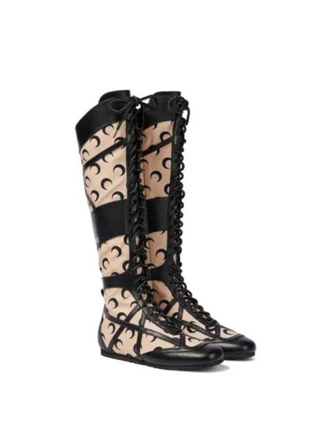 JIMMY CHOO Jimmy Choo Womens Kato x Marine Serre Knee-High Boots