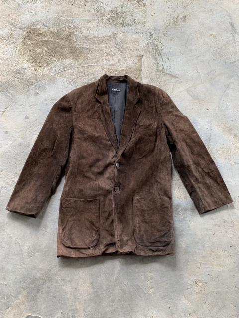 Other Designers Vintage Agnes B. Leather Coat Jacket