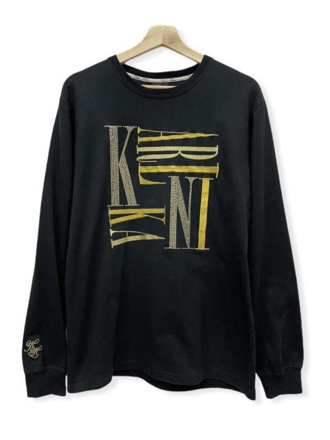 Other Designers Fuck Art, Make Tees × Karl Kani × Vintage - RARE! KARLKANI Big Spell Out Embroidery & Swarovski Style