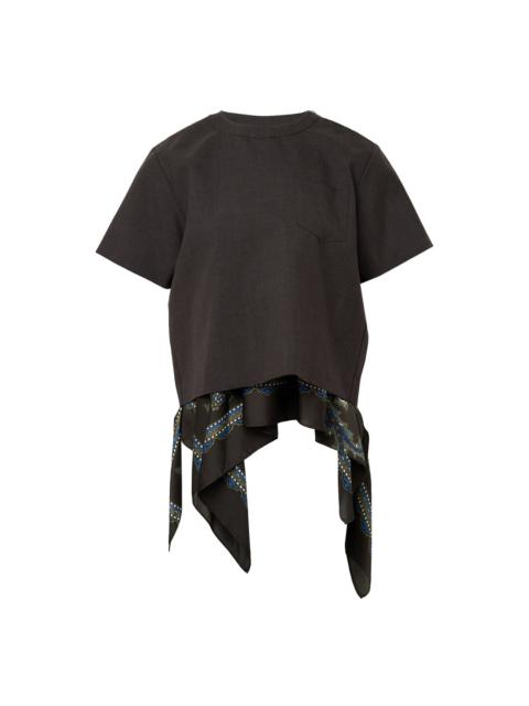 sacai Suiting x Paisley Print Pullover