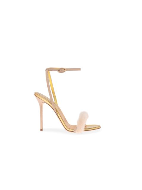 Other Designers Claudio Merazzi – Mink Sandal – Nude
