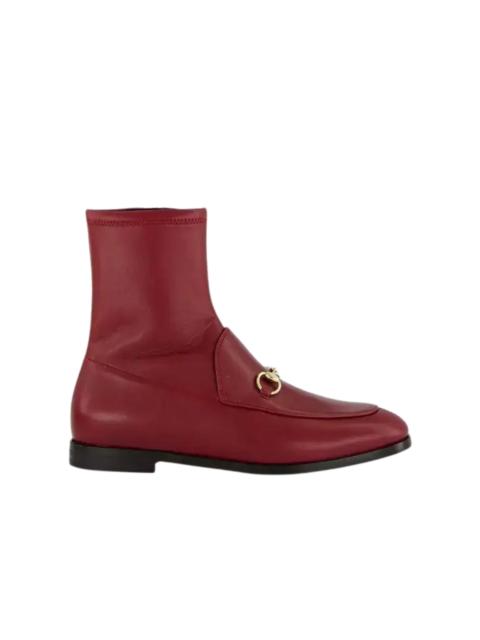 GUCCI Jordaan Leather Ankle Boots (Copy)