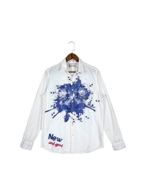 Other Designers Desigual Button Up Long Sleeve Shirt