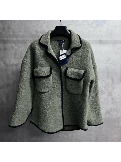 Louis Vuitton Louis Vuitton Grey Color-block Single-breasted Lapel Jacket