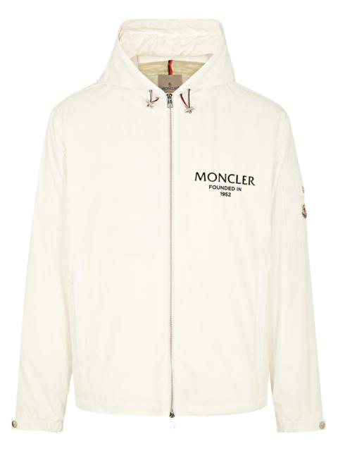 Moncler Granero logo hooded nylon jacket