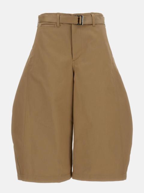 sacai Chino short trousers