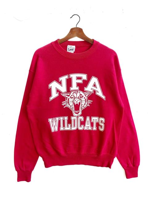 Other Designers Vintage 90s Lee NFA Wildcats Sweatshirt/Size L/Red Colour
