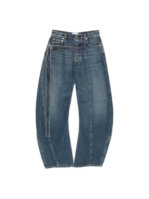 Jean Paul Gaultier Blue Denim - Straight-Leg Jeans Women
