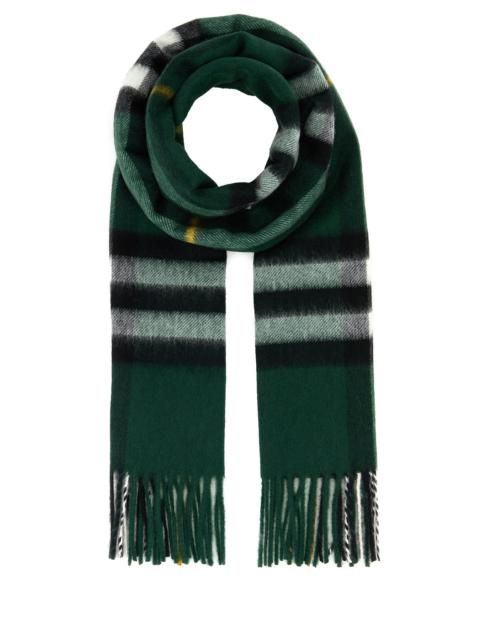 Burberry Embroidered cashmere scarf