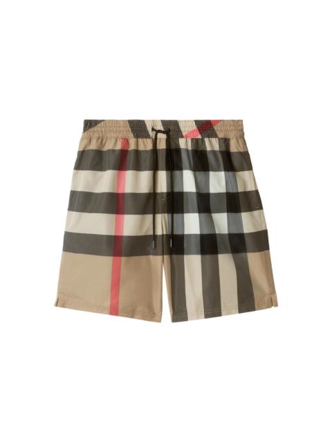 Burberry Burberry Neutrals Beachwear - Swim Shorts Men