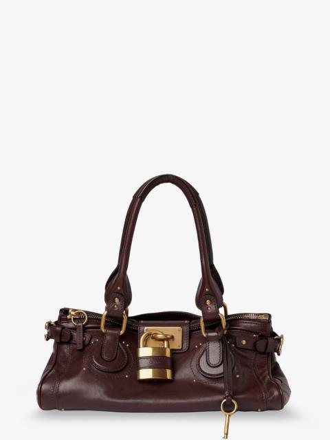 Chloé Chloe Paddington Leather Shoulder Bag Brown