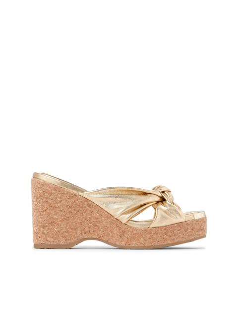 JIMMY CHOO Jimmy Choo Gold Sandals Women