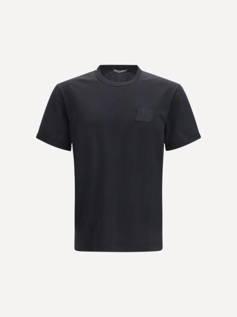 Dolce & Gabbana Cotton T-shirt with patch