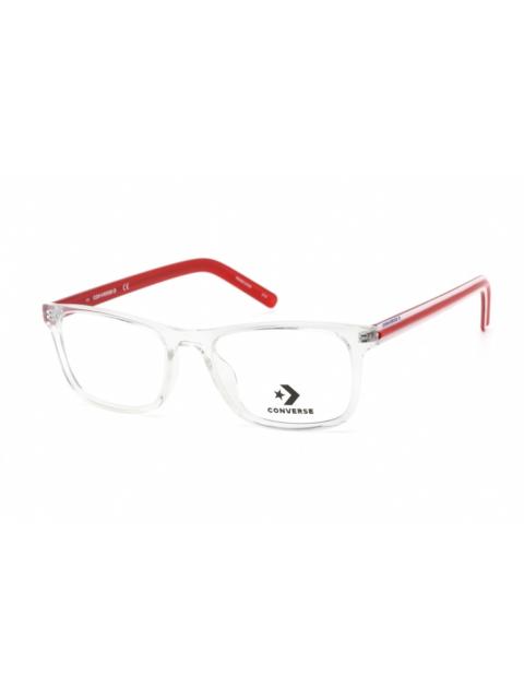 Converse Converse Men's Transparent Rectangular Eyeglass Frames CV5011