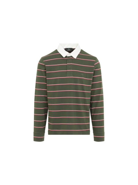 Etro Etro L/S Striped Polo Men