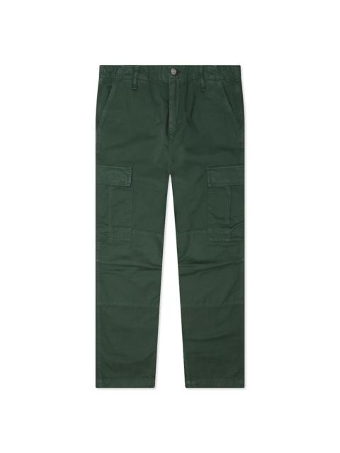 Carhartt REGULAR CARGO PANT GARMENT DYED - DUCK GREEN