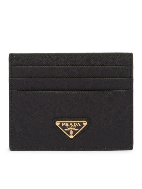 Prada LOGO-PLAQUE CARD HOLDER