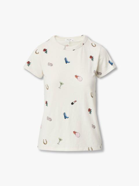 rag & bone NYC Patch Print Graphic Tee